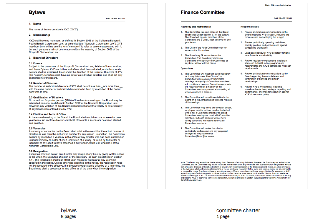 Jay Mitchell - corporate law legal document redesign 1