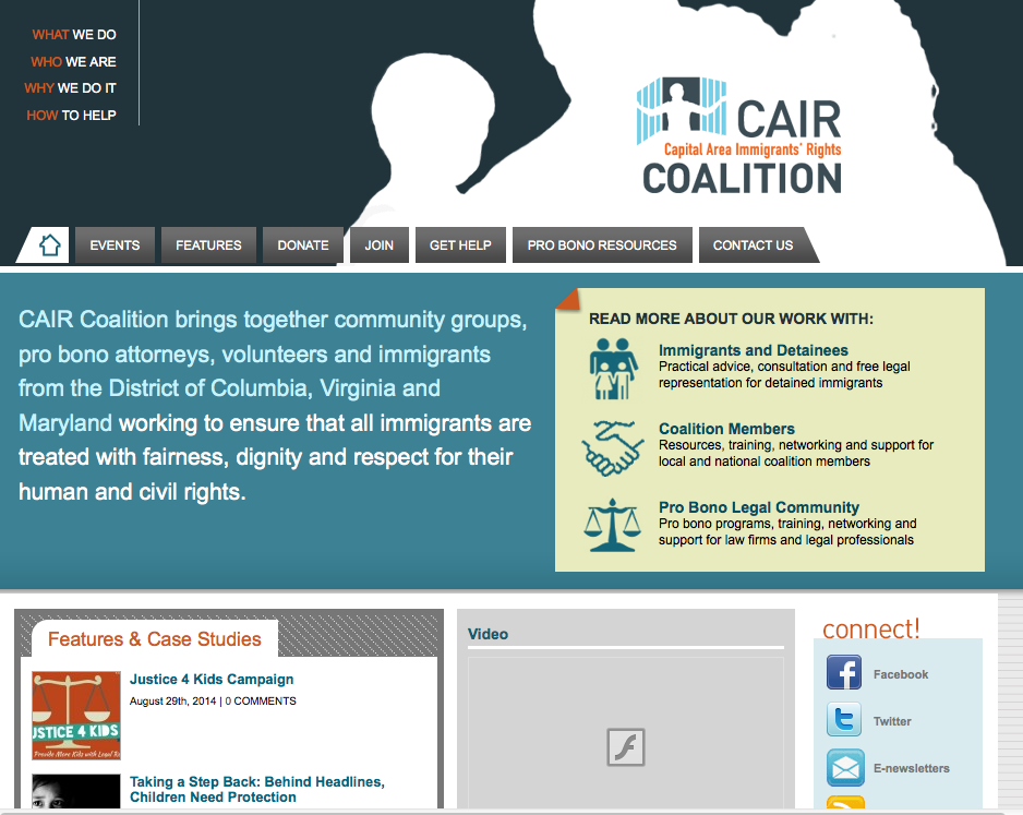 CAIR Coalition for immigrant services