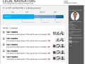 Another timeline-checklist mockup