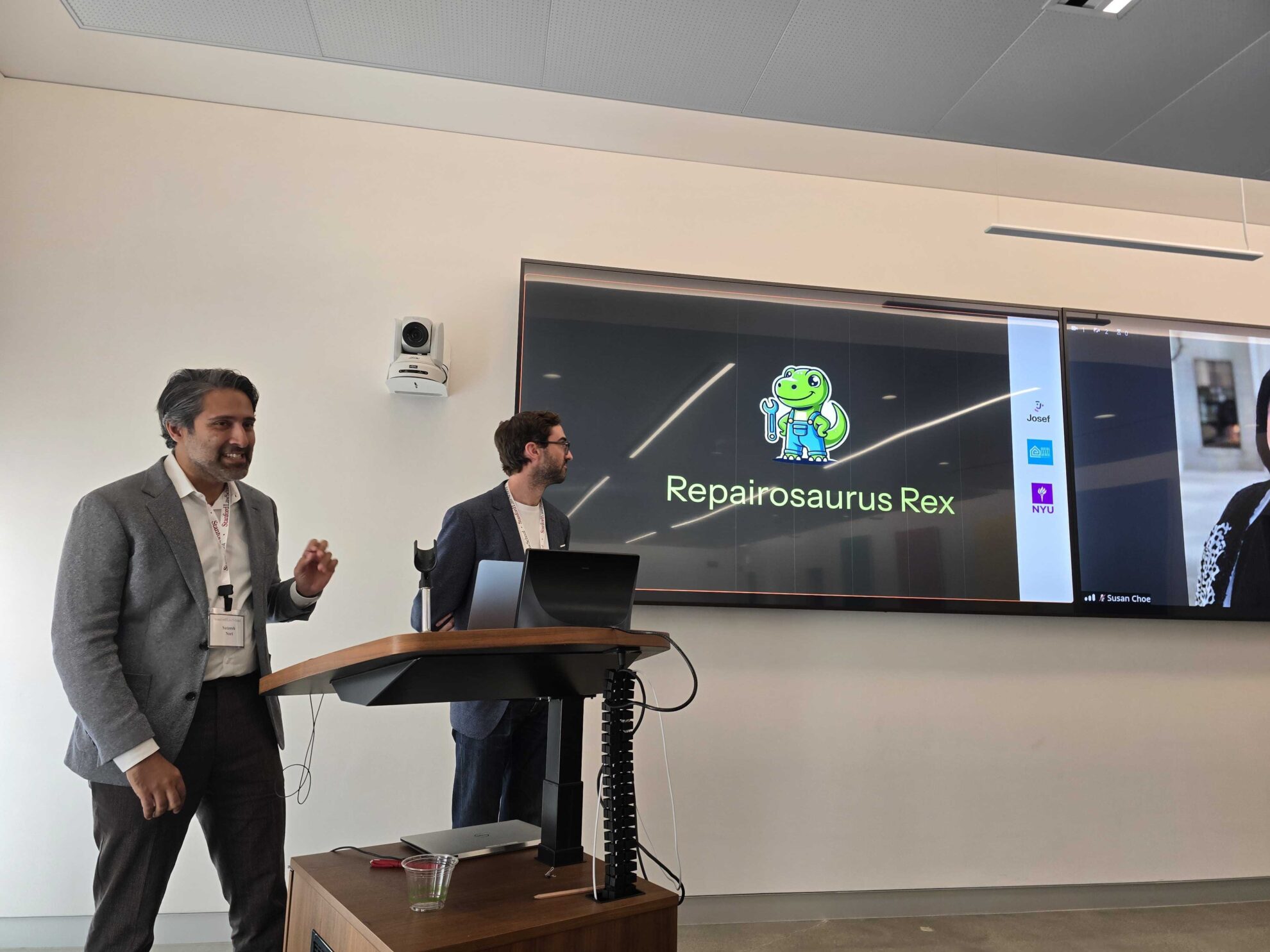 Repairosaurus Rex presentation at AI and Access to Justice Summit at Stanford