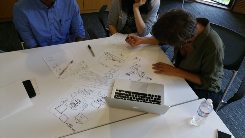 Visual Design Workshop - EU GDPR - photos of workshop - 20170714_124857