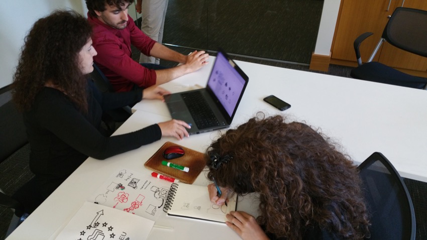Visual Design Workshop - EU GDPR - photos of workshop - 20170714_124903