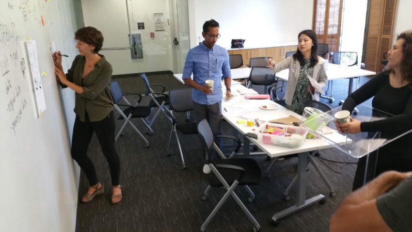 Visual Design Workshop - EU GDPR - photos of workshop - 20170714_142207